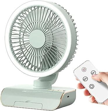 Ventilator Akkumulyatorlu masa ventilyatoru – uzaqdan idarəetmə və — 1