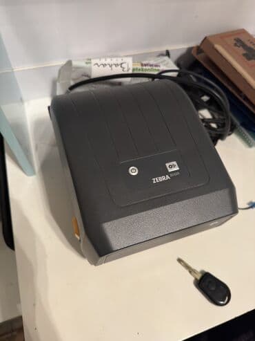 Printerlər: Zebra ZD220T • Ribonlu. • Çox az istifade olunub. • Qutusu, adapteri — 1