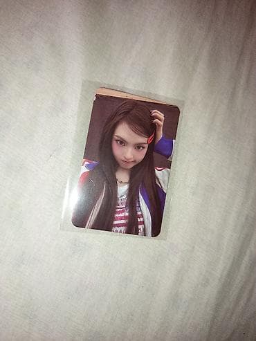 Babymonster hot souse red vers original photo cardlar heç bir hasarı