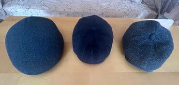 kişilər ucun papaq və şarf dəstləri: Papaq, Zara, rəng - Boz — 4