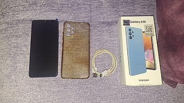 Elektronika: Samsung Galaxy A32, rəng - Mavi, Barmaq izi — 2