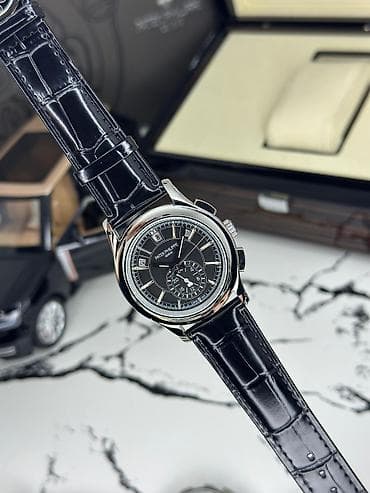 esger saati: Qol saatı, Patek Phillipe, rəng - Göy — 2