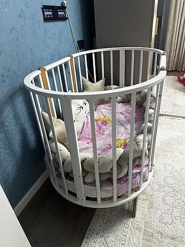 Oğlan və qız üçün, İşlənmiş, Yumru, Beşik, Dəst ilə, Matras ilə, Yellənmə mexanizm ilə