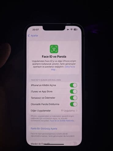 iphone 14 pro dubai qiymeti: IPhone 13, 128 GB, Gümüşü, Face ID — 3