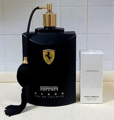 xonca desti: Ferrari Black Eau de Toilette - böyük dekorativ vintaj atomizerli — 1