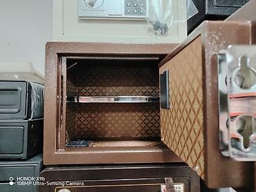 nişan şerfleri: Elektron kodlu seyf - Rəng: tünd qəhvəyi, qızılı çərçivəli ön panel - — 2