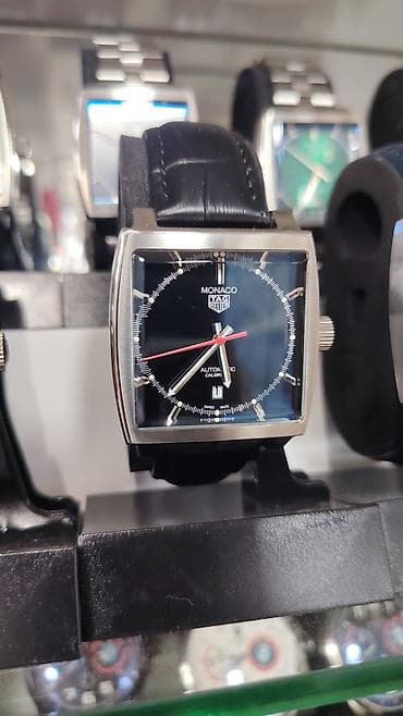 qol saati: TAG Heuer Monaco avtomatik saatlar - Model: Monaco (kvadrat kasa — 7