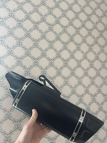 khazar ehtiyat: Motosiklet üçün universal egzoz səsboğucu - Material: metal korpus — 3