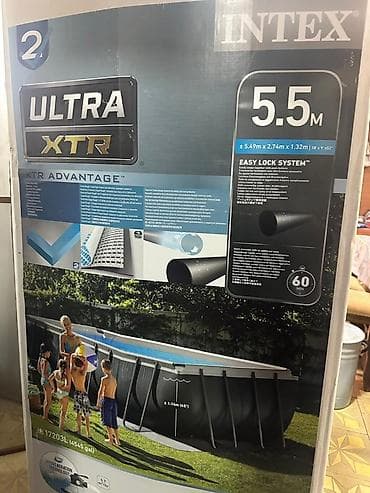 İdman və istirahət: İşlənmiş Karkas hovuzu Intex, 5.1 - 6 m, ≥ 5001 l — 10