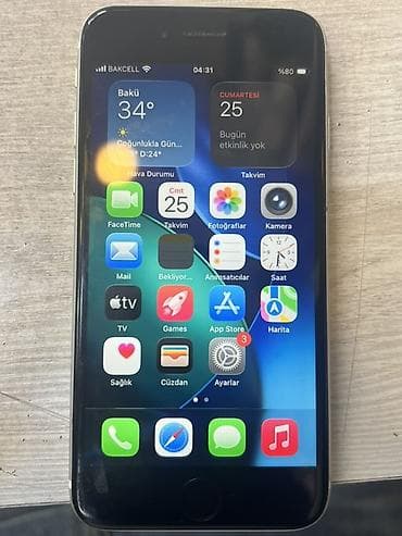IPhone SE 2020, 64 GB, Ağ, Barmaq izi — 2