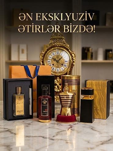 Original ətirlər, münasib qiymətlər! ✨ Dünyaca məşhur brendlərin 100% — 1