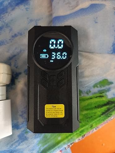 teker kompressoru: Multifunksional portativ avto-gadjet: kompressor + start booster + — 3