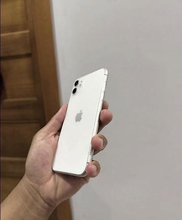 ipod classic 7: IPhone 11, 128 GB, Ağ, Zəmanət, Simsiz şarj, Face ID — 5