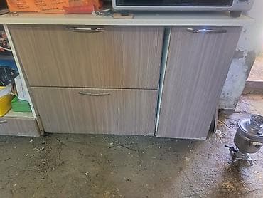 Mətbəx dolabları dəsti - Material: laminat/LDSP fasadlar, rəng – ağac