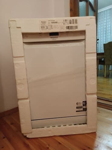 qabyuyan aliram: Посудомойка Hotpoint-Ariston, Полногабаритная (60 см), Отдельностоящая, Новый — 3