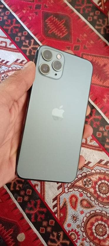 iphone xr yigilma: IPhone 11 Pro, 64 GB, Matte Midnight Green, Face ID — 7