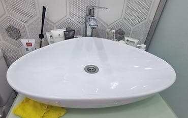 Mətbəx/hamam üçün dizayner lavabosu - Tip: Stolüstü lavabo — 1