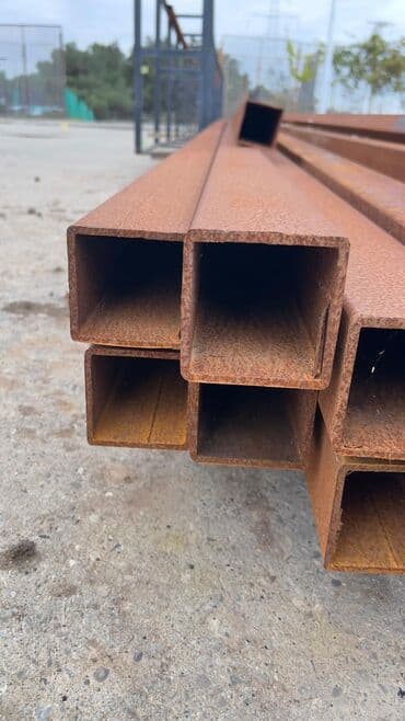 Divar kağızları, oboy: Metall profillər – kvadrat formalı, qalın divarlı borular. (8 lik — 3