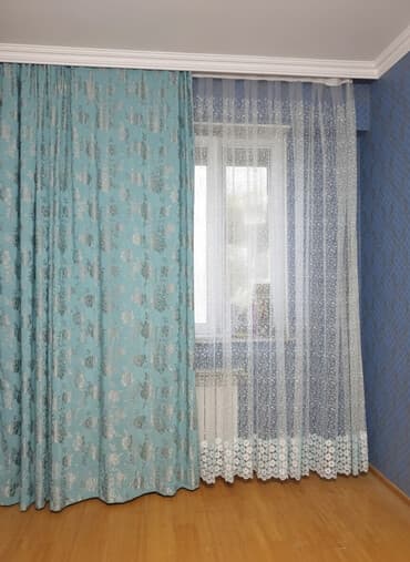 günlük pərdə: Dekor perdenin eni 2.80 m tek model tul perdenin eni 6 m — 1