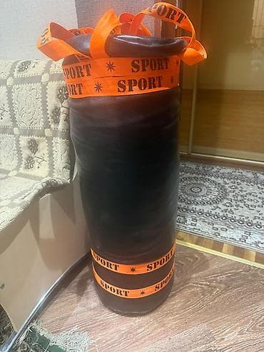 Boks kisələri: Boks üçün asılqan zərbə kisəsi - Material: süni dəri örtük, sıx — 2