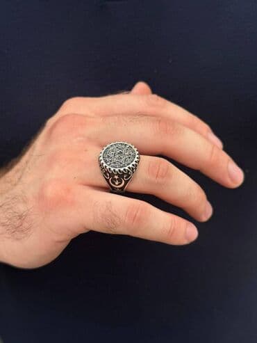 5 qaş üzüklər: Üzük, Gümüş — 3