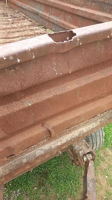 yanacaq çeni: Kənd təsərrüfatı üçün ikioxlu traktor qoşqusu - Ümumi tip: metal — 2