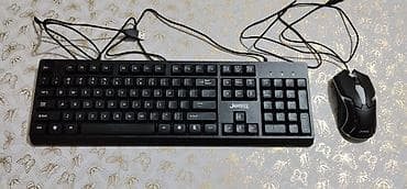 Modemlər və şəbəkə avadanlıqları: JEDEL CK106 Gaming klaviatura və siçan dəsti,tep tezedir mene hediyye — 3