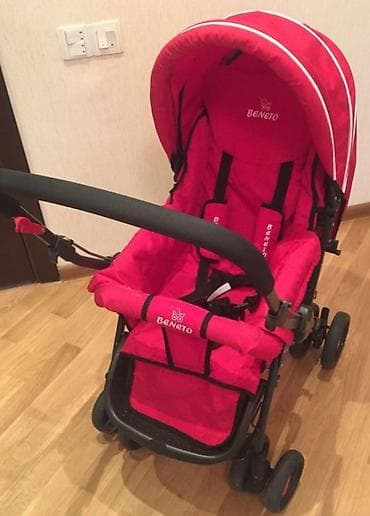 Oyuncaqlar: Klassik gəzinti arabası, Bebeto, İşlənmiş, Cins: Qız, Yaş: 30 ay, Pulsuz çatdırılma — 3