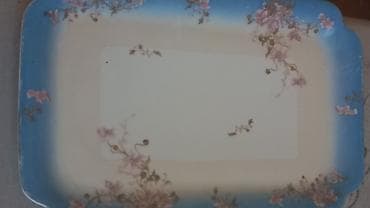 Tort və şiriniyyat qabı, rəng - Mavi, Keramika — 3