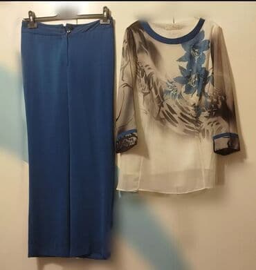 yupka kofta modelleri 2022: İkihissəli qadın dəsti Şalvar,kofta / Dəst geyim Gözəl — 1