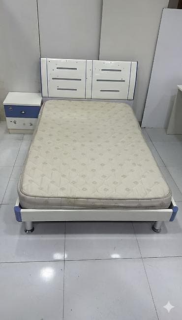 saloglu cilek mebel: İkinəfərlik çarpayı, 2 tumba, Yeni — 1