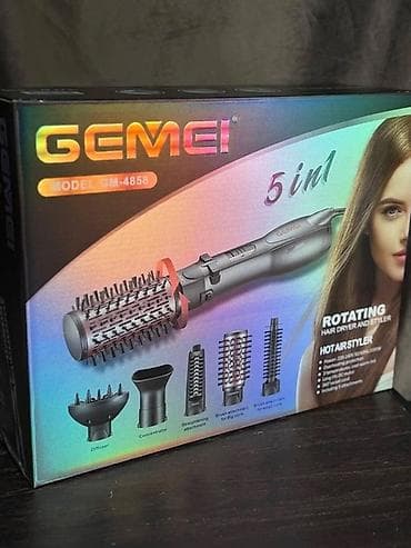 Фото и видеокамеры: Фен-расческа Gemei, Новый, Бесплатная доставка — 4