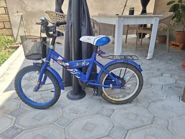 16 liq velosiped: İki təkərli Uşaq velosipedi Stels, 18", Ünvandan götürmə — 2