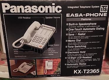 philips xenium x700: Stasionar telefon Panasonic, Simli, Yeni, Ünvandan götürmə — 1