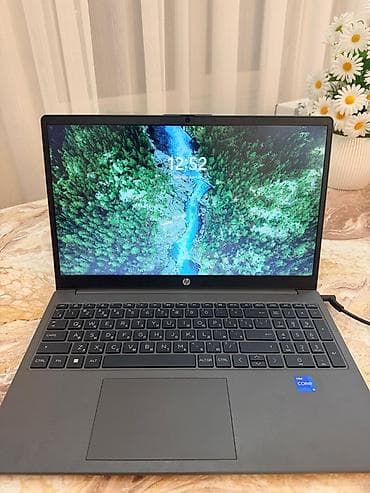 HP 250 G10 15.6" noutbuk xanımın olub 2024 də alinib yalnız