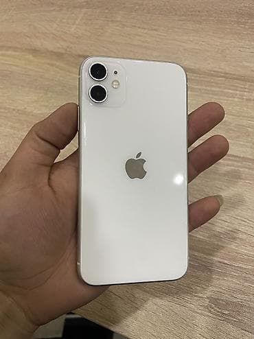 IPhone 11, 64 GB, Ağ, Face ID
