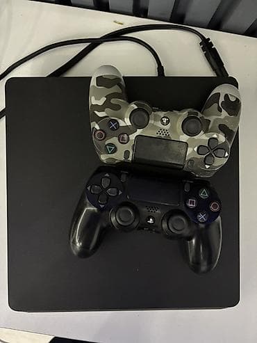 PlayStation 4 Slim oyun konsolu dəsti - Model: PS4 Slim (qara korpus)