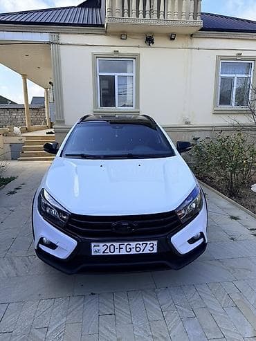 lalafo teker satisi: LADA Vesta Cross, ağ rəng, avtomatik transmissiya. Xüsusiyyətlər: - — 2