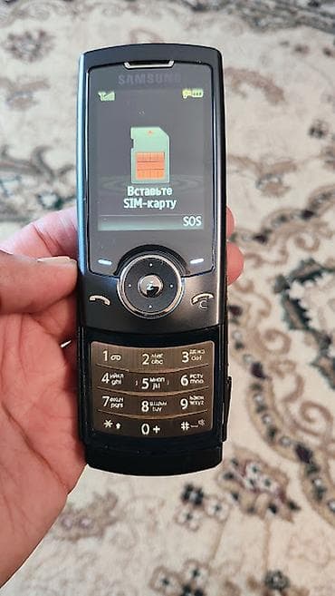 Samsung U600, rəng - Qara, Sensor — 3