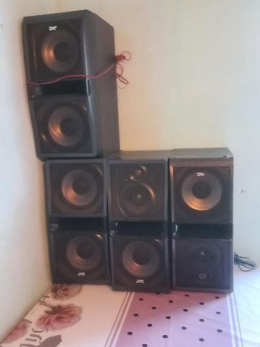 tv box s: JVC akustik sistem dəsti - Marka: JVC - Konfiqurasiya: çoxhissəli — 2