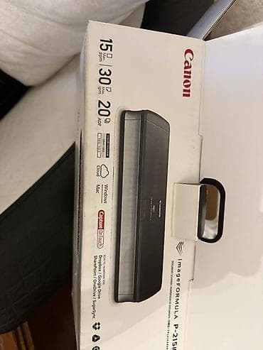 Canon imageFORMULA P-215II portativ sənəd skaneri - Kompakt, USB ilə