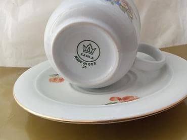 Дом и сад: Чайный набор, цвет - Белый, Фарфор, Германия — 2