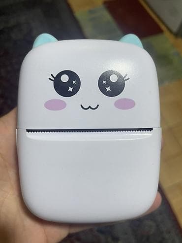 termal printer: Mini termal printer – model X5 - Portativ, mürəkkəbsiz (inkless) çap — 1