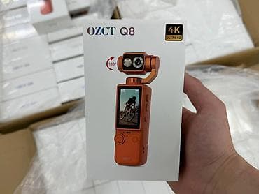 Videokameralar: OZCT Q8 4K Ultra HD action kamera – yüksək keyfiyyətli çəkiliş və — 1