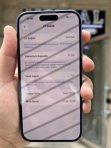 iphone ucuz modeli: IPhone 16, 128 GB, Göy, Face ID, Simsiz şarj, Zəmanət — 7
