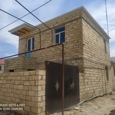 sumqayitda həyət evləri: Masazır 4 otaqlı, 125 kv. m, Kredit var, Təmirsiz — 1