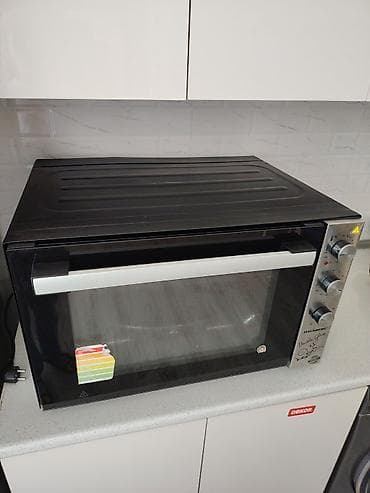 Hausberg elektrik sobası – masaüstü, şüşə qapılı, mexaniki idarəetmə