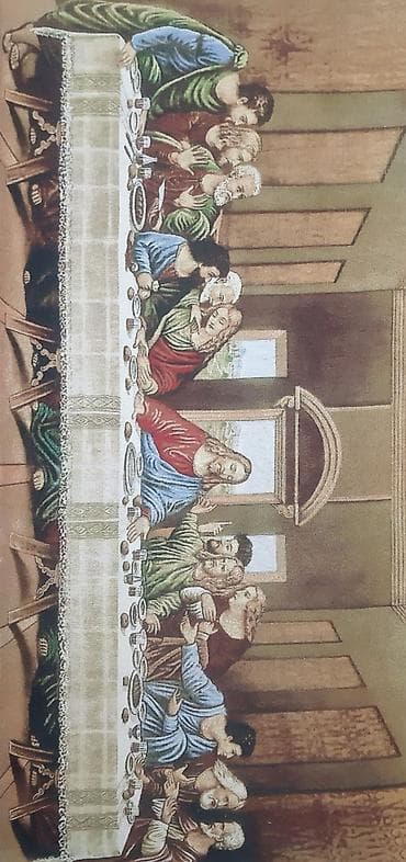 5 dollar nece manatdir: Məhsul: “Sonuncu Şam” mövzusunda divar xalçası/tablo - Təsvir — 1