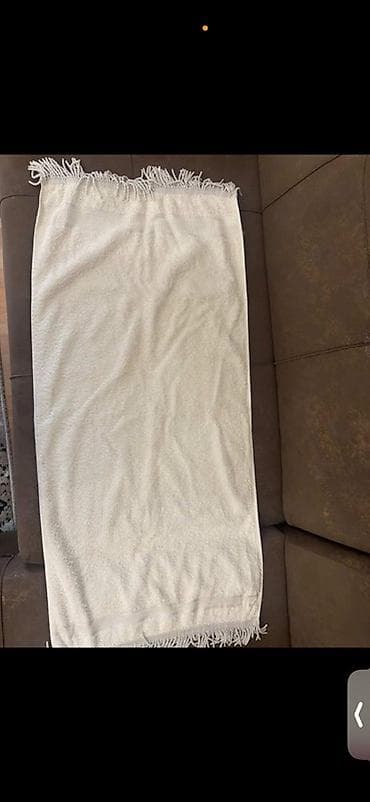 Şəkillər, tablolar: Hamam üçün rəng - Bej Pambıq Dəsmal — 3