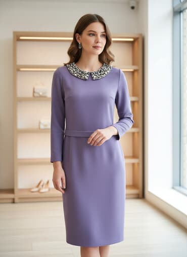 zerli ştapel fason: Kokteyl donu, Midi, Vero Moda, L — 1